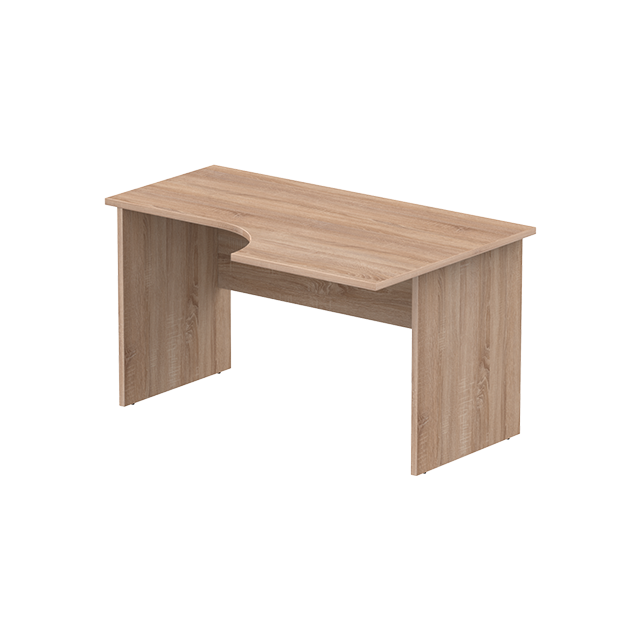 Стол эргономичный правый 140×90 см. Серия мебели для офиса Ergo (Эрго)