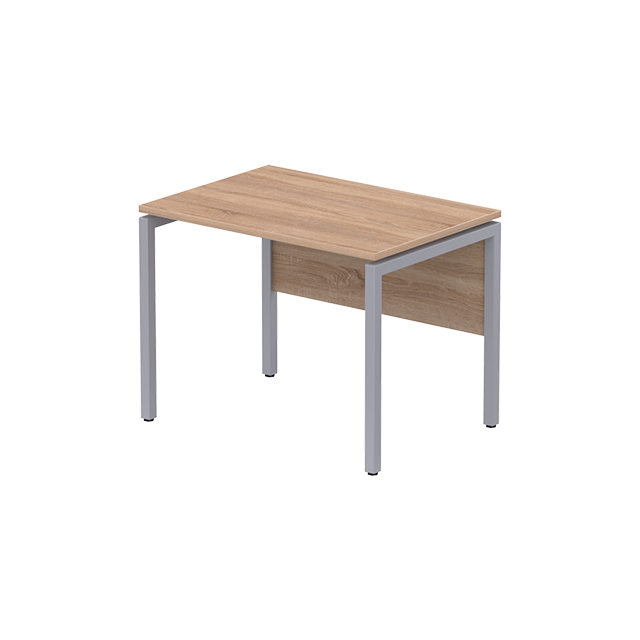 Стол прямой с царгой 100×70 см. Серия мебели для офиса Ergo (Эрго)