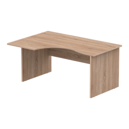 Стол эргономичный левый 140×110 см. Серия мебели для офиса Ergo (Эрго)