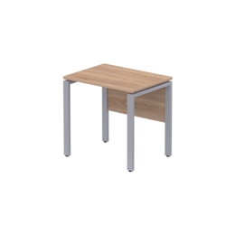 Стол прямой с царгой 80×60 см. Серия мебели для офиса Ergo (Эрго)