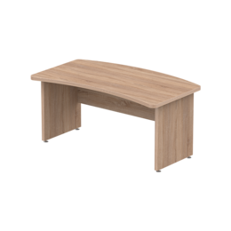 Стол руководителя с двойным радиусом 160×94 см. Серия офисной мебели Ergo (Эрго).